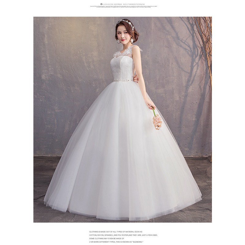 New European American Style Princess Wedding Dress Luxury Sexy Bridal Wedding Gown Large Lace Skirt