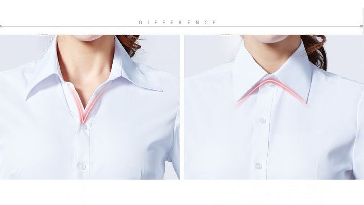 Spring Summer Shirt Long Sleeve Formal Tops Office Lady Slim Blouse Casual Solid Shirt Tops
