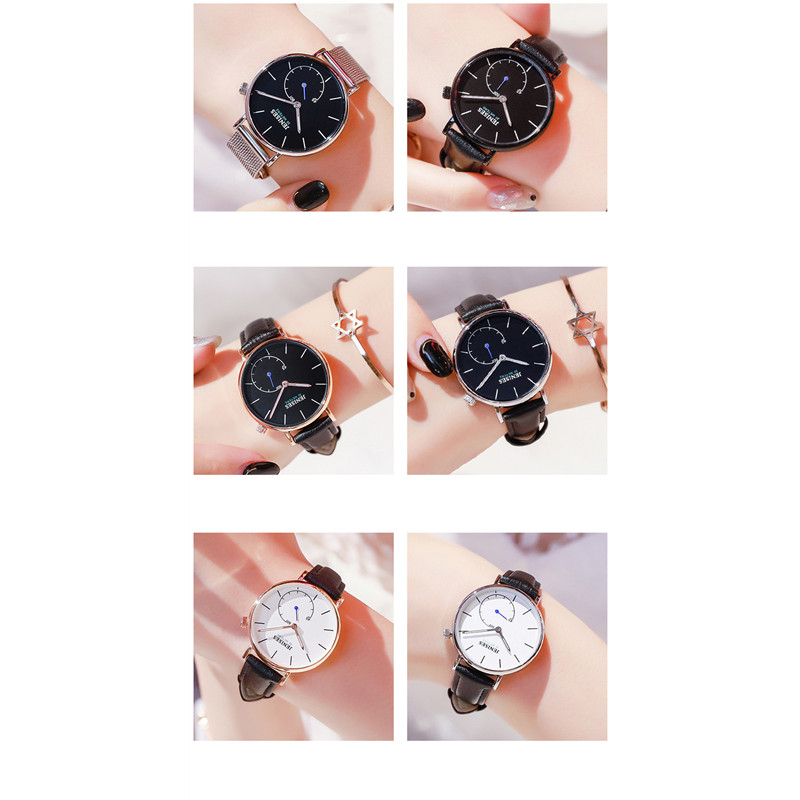 Luxury Women's Stone Stainless Steel Luxury Watch 30M Waterproof High Quality Office Lady Watch