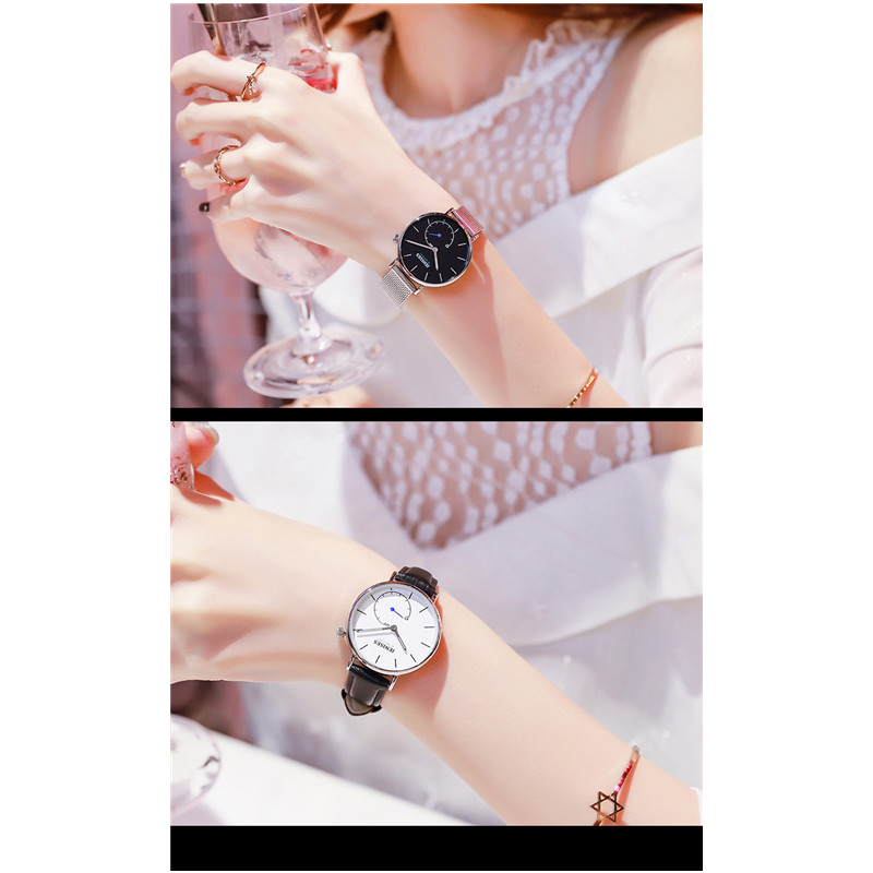 Luxury Women's Stone Stainless Steel Luxury Watch 30M Waterproof High Quality Office Lady Watch