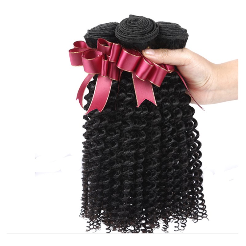 Luxury Lady Wigs Human Hair Fashion Deep Wave Loose Wave Body Wave Straight Hair Black For Women