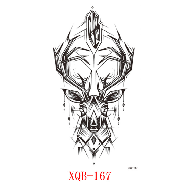 10PCS Half Arm Waterproof Disposable Tattoo Sticker Original Tattoo Sticker Tatoo One Time Body Art