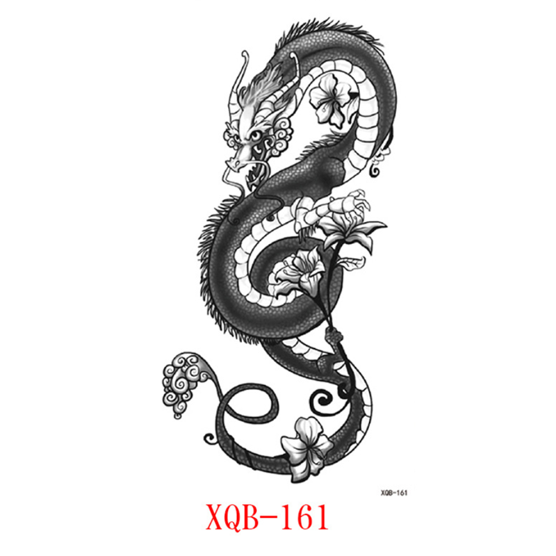 10PCS Half Arm Waterproof Disposable Tattoo Sticker Original Tattoo Sticker Tatoo One Time Body Art