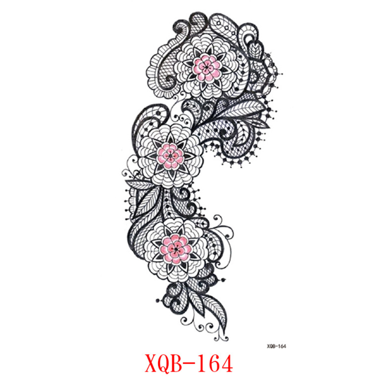 10PCS Half Arm Waterproof Disposable Tattoo Sticker Original Tattoo Sticker Tatoo One Time Body Art
