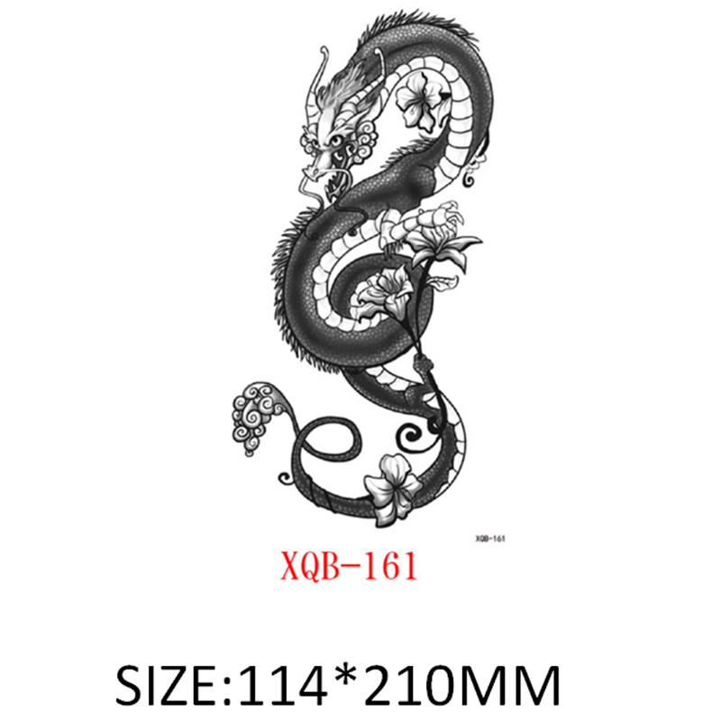 10PCS Half Arm Waterproof Disposable Tattoo Sticker Original Tattoo Sticker Tatoo One Time Body Art