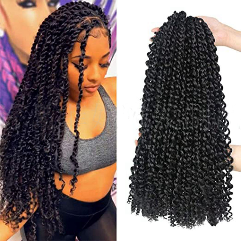 New Year Popular African Braided Women Hair Ladies Dirty Braids Crochet Hair Women Wigs Wholesale