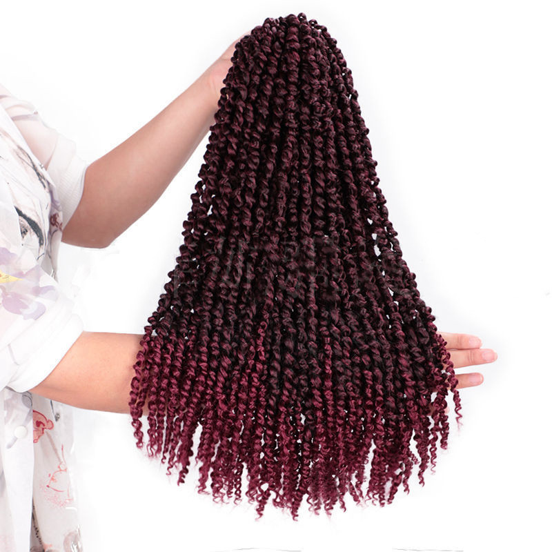 New Year Popular African Braided Women Hair Ladies Dirty Braids Crochet Hair Women Wigs Wholesale
