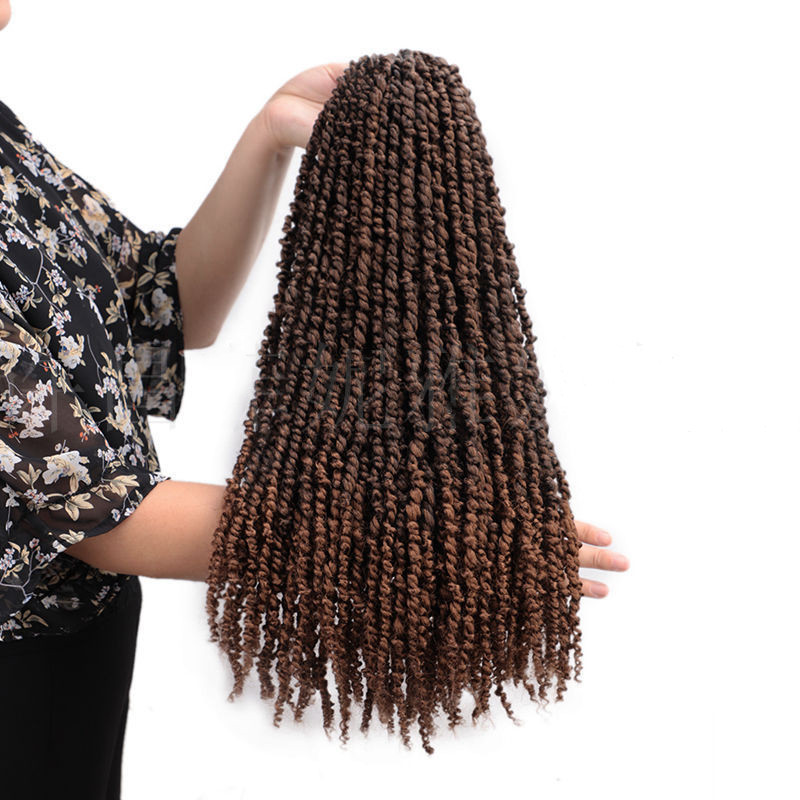 New Year Popular African Braided Women Hair Ladies Dirty Braids Crochet Hair Women Wigs Wholesale