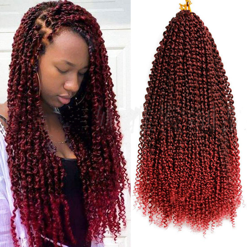 New Year Popular African Braided Women Hair Ladies Dirty Braids Crochet Hair Women Wigs Wholesale
