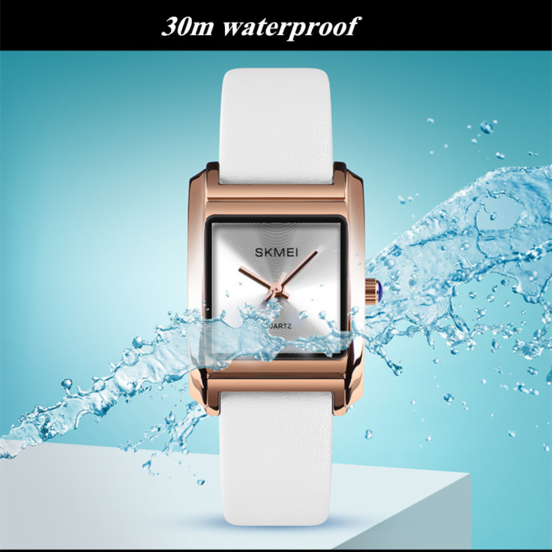 2021 New Fashion &amp; Simple Mat Band Girls Students Watch Exquisite Waterproof Metal Quartz Lady Watch
