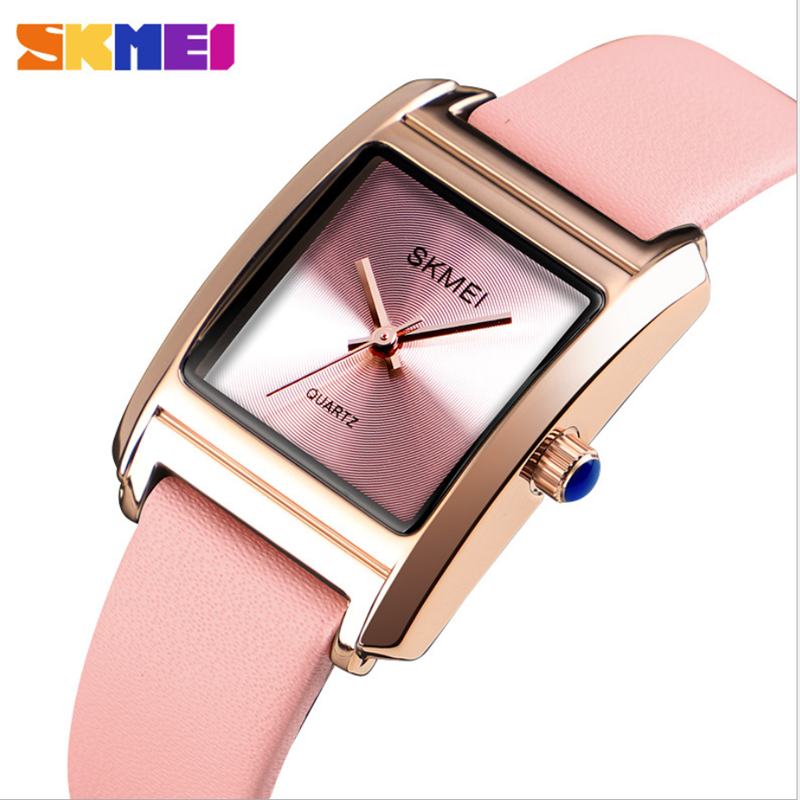 2021 New Fashion &amp; Simple Mat Band Girls Students Watch Exquisite Waterproof Metal Quartz Lady Watch