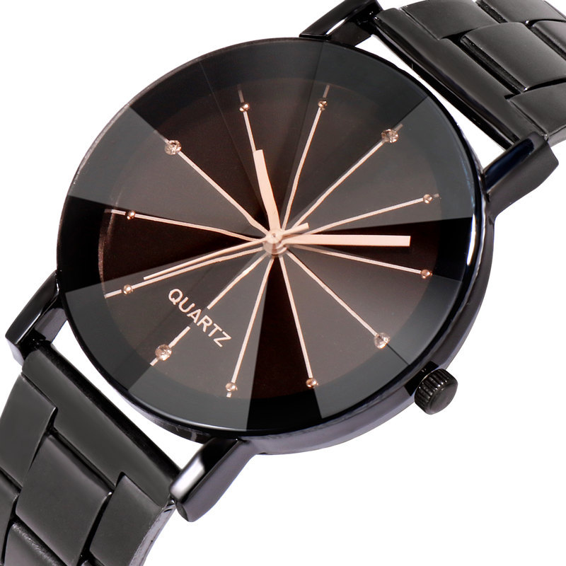 2021 Korean Fashion Steel Belt Business Men Watch Men Women Couples Mates Students Lovers Watch