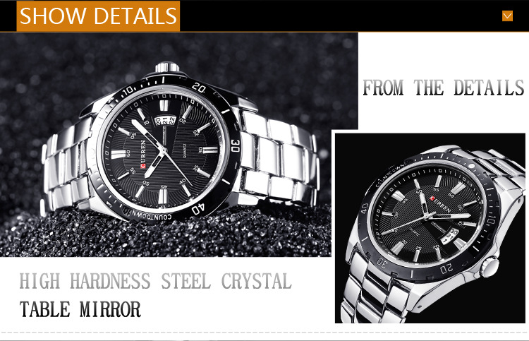 2021 New Year  Gift Top Fashion Brand Business Men Automatic Quartz Watch Male Sports Casual Watch