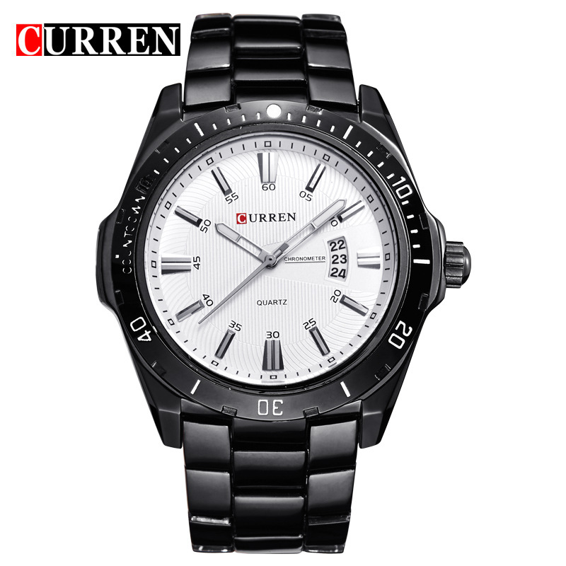 2021 New Year  Gift Top Fashion Brand Business Men Automatic Quartz Watch Male Sports Casual Watch