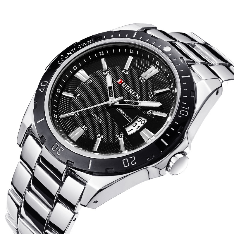 2021 New Year  Gift Top Fashion Brand Business Men Automatic Quartz Watch Male Sports Casual Watch