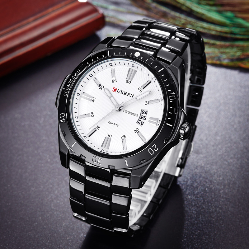 2021 New Year  Gift Top Fashion Brand Business Men Automatic Quartz Watch Male Sports Casual Watch