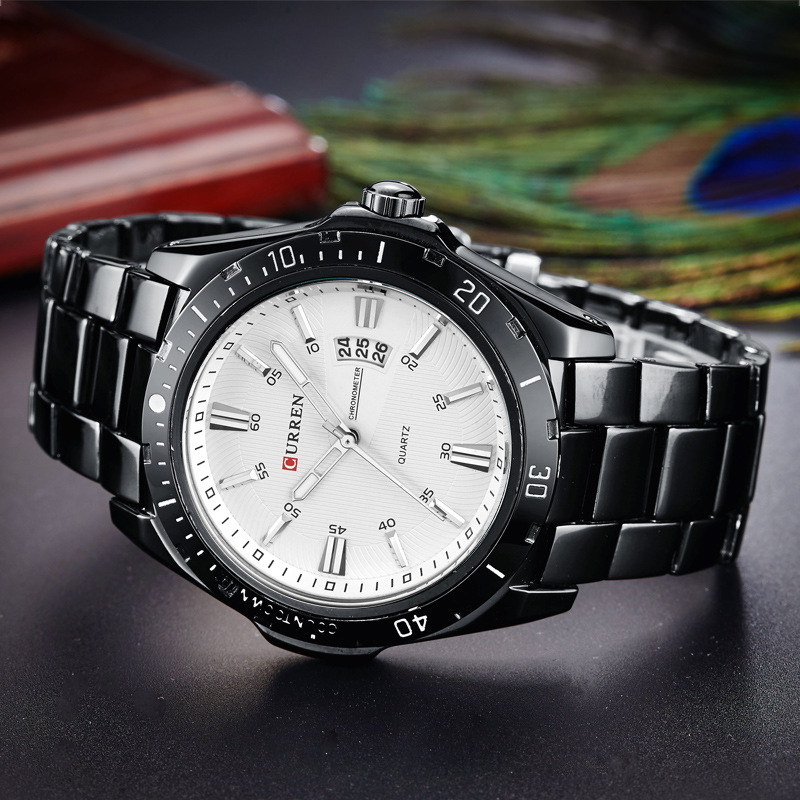 2021 New Year  Gift Top Fashion Brand Business Men Automatic Quartz Watch Male Sports Casual Watch