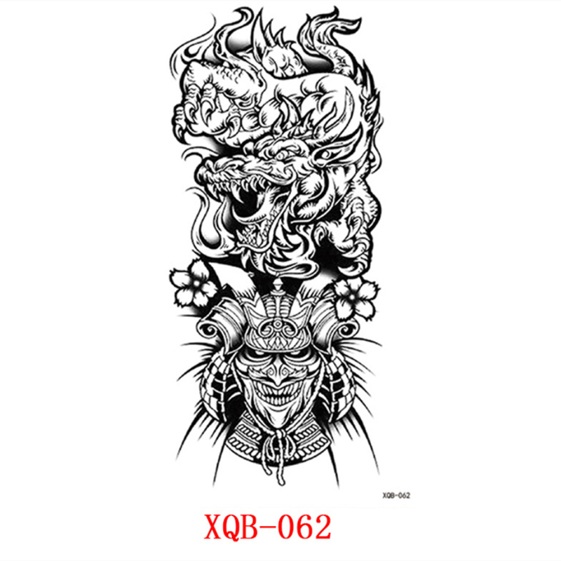 Wholesale 10PCS Half Arm Waterproof Disposable Tattoo Sticker Innovative One Time Men Women Body Art