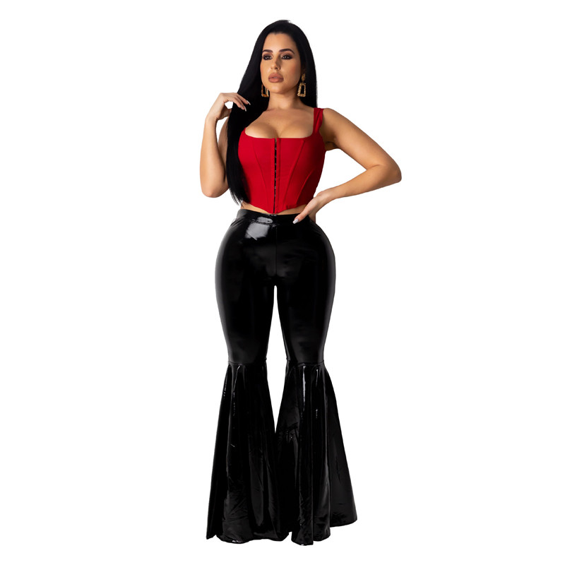 2021 Popular European America Sexy Women's Trumpet Pants Fashion Lady's Casual Suit Girl Trend Cloth