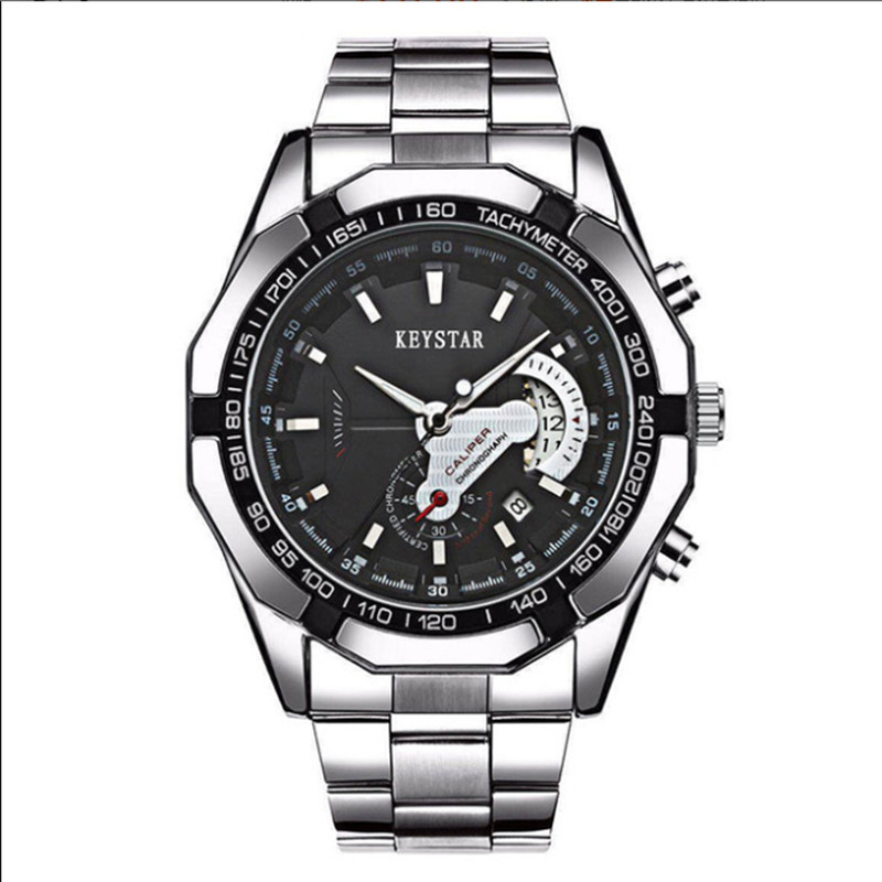 2021 Popular Full Automatic Hollow Men's Watch Luminous Waterproof Stainless Steel Business Watches