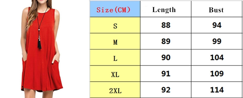 European&amp;American Popular Women's Sleeveless Loose Dress Pocket Vest Solid Color Large Lady Skirt