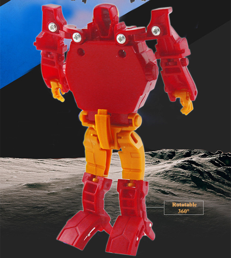 Hero League series Deformation Electronic Watch Creative Cool Cartoon Children's Assembled Toy Gifts