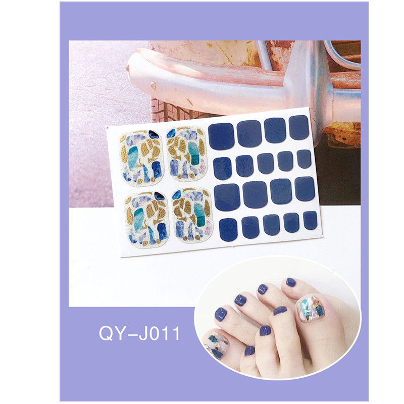 Fashion Gifts 5 Sets Korea Little Prince Nail Applicator 3D Gilding Nail Toenail Sticker Waterproof