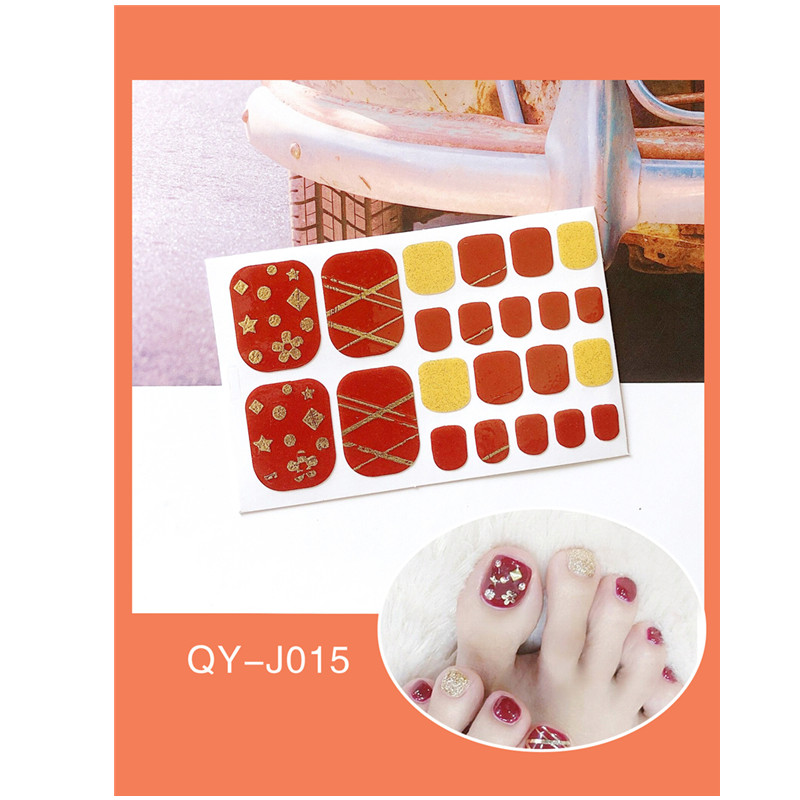 Fashion Gifts 5 Sets Korea Little Prince Nail Applicator 3D Gilding Nail Toenail Sticker Waterproof