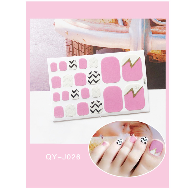 Popular Gift 5 Sets Korea Little Prince Nail Applicator 3D Gilding Nail Toenail Sticker Waterproof
