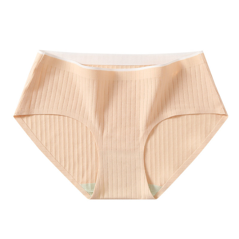 5PCS New Women's Underwear Cotton Antibacterial Girl's Student's Briefs Lady's Traceless underpants