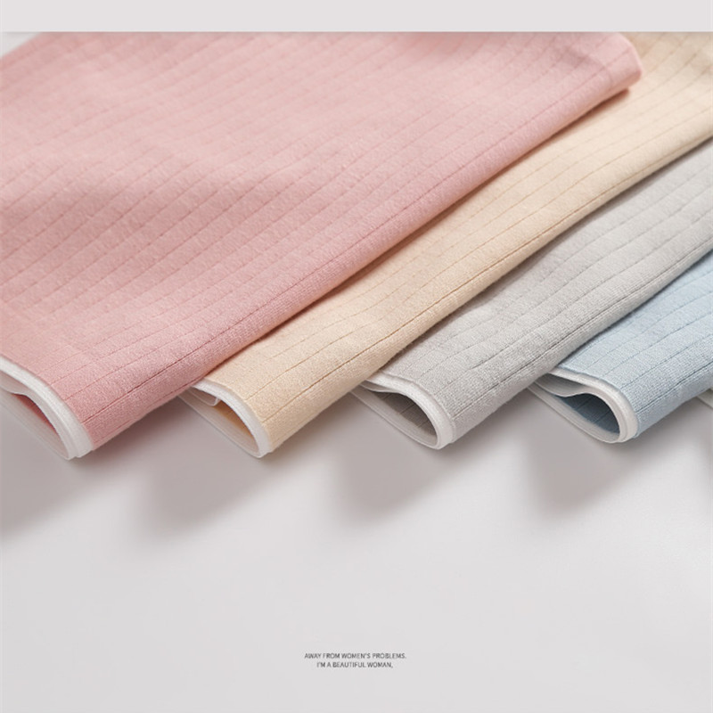 5PCS New Women's Underwear Cotton Antibacterial Girl's Student's Briefs Lady's Traceless underpants