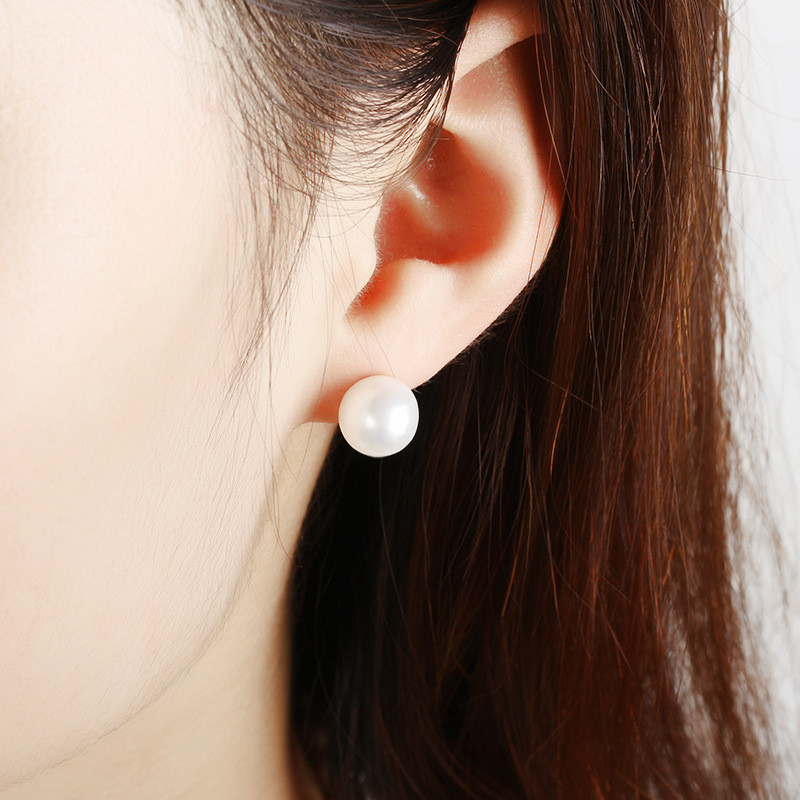 Hot Sell Diamond Ball White Pearl Necklace Bracelet Earrings Women Jewelry Sets Lady Parties Wear