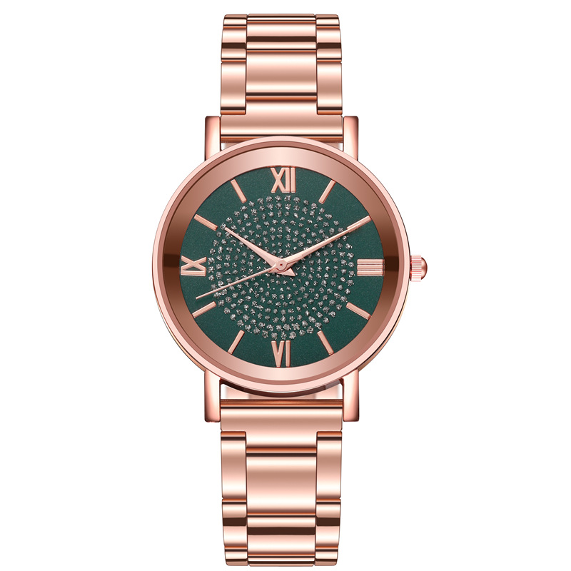 2021 Popular Star Women Wrist Watch Leisure Fashion Trend Steel Belt Lady Girl Students Gift Watch