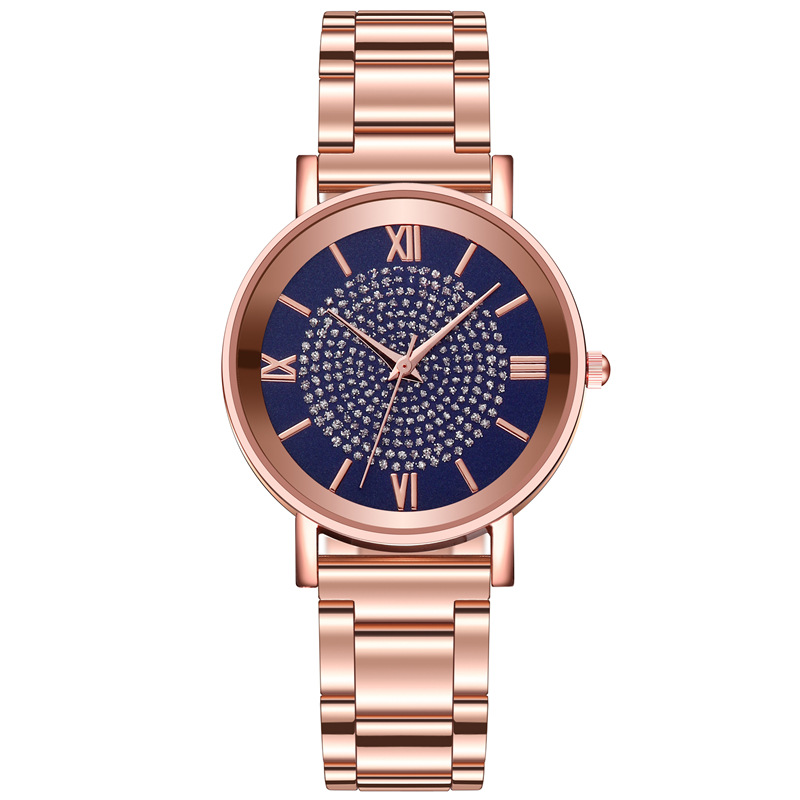 2021 Popular Star Women Wrist Watch Leisure Fashion Trend Steel Belt Lady Girl Students Gift Watch