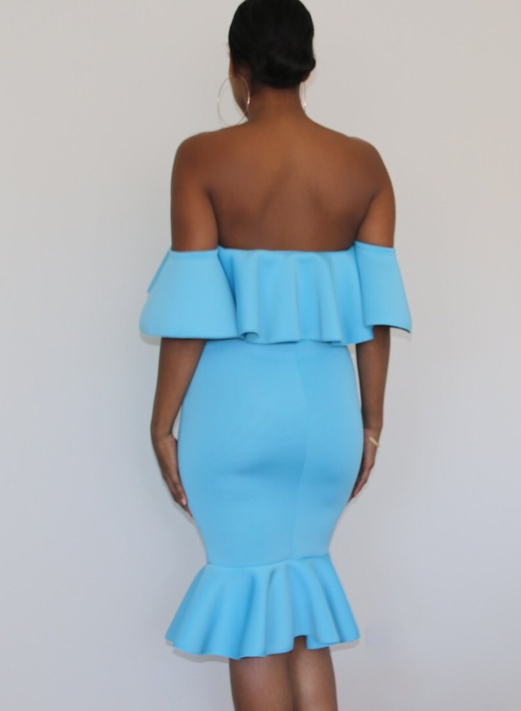 2021 African Popular Elastic Pregnant Women Ruffle Collar Evening Dress Maternity Photography Skirt