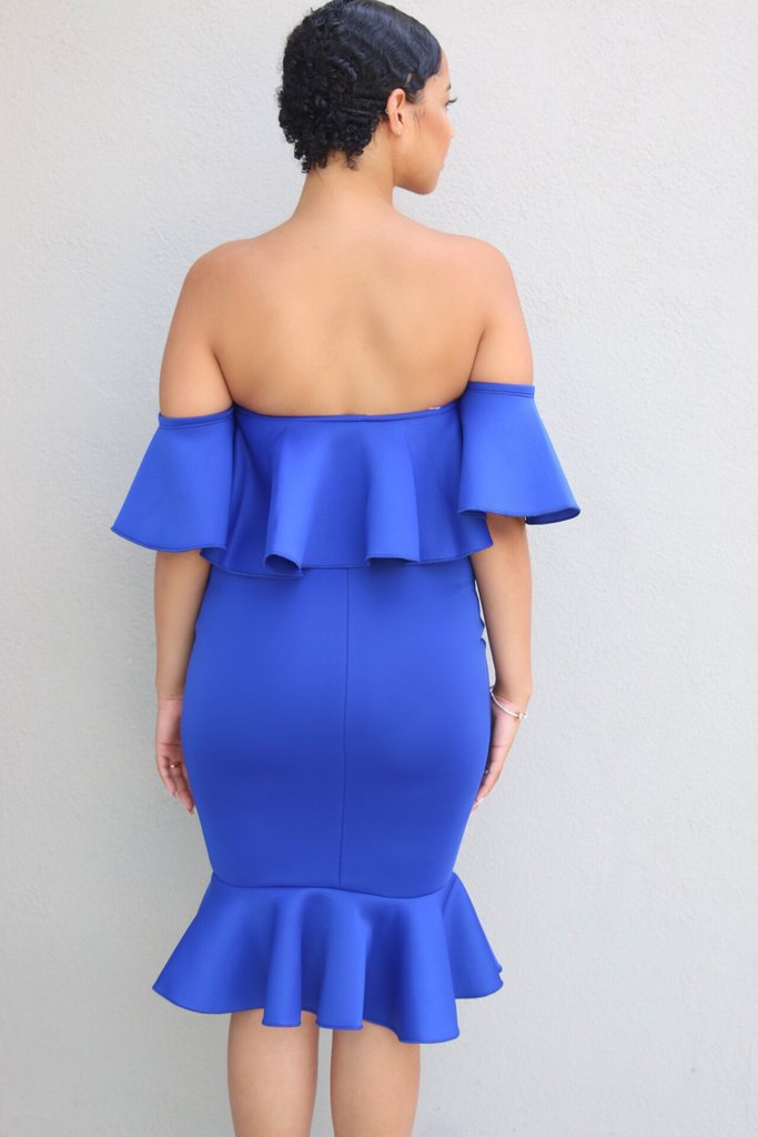 2021 African Popular Elastic Pregnant Women Ruffle Collar Evening Dress Maternity Photography Skirt