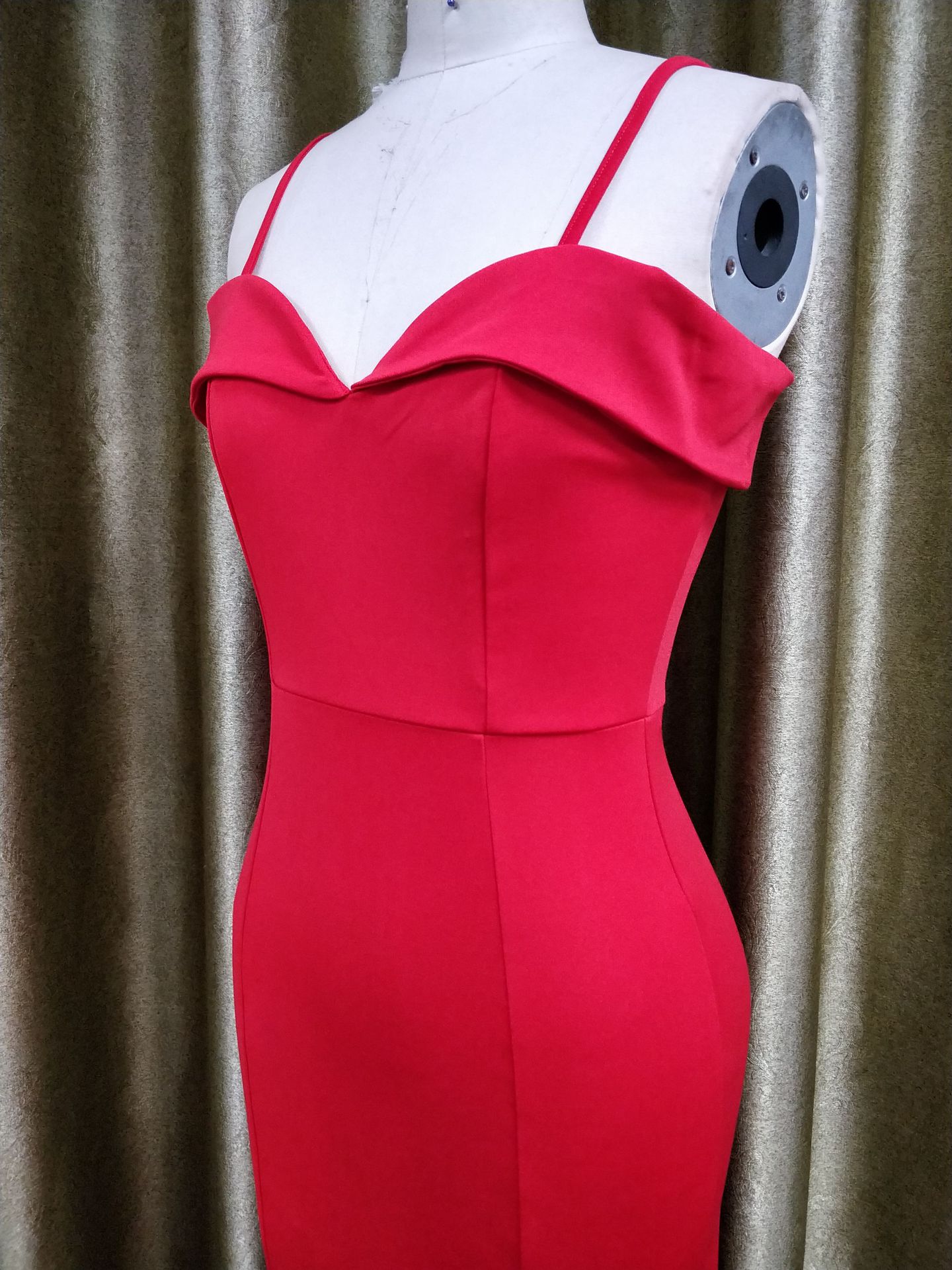 Europe and America Sexy Personalized Sleeveless Full Evening Dress Lady Concert Dress Party Dress