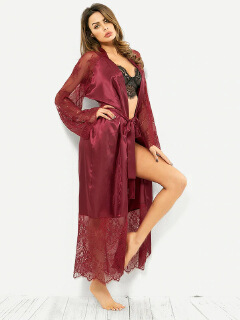 2021 Fashion New and Luxury Lace Women Sleep Robe European and USA Styel Large Size Fun Underwear Homewear Elegant Lady Popular Nightdress Rich Girls Dress Wholesale