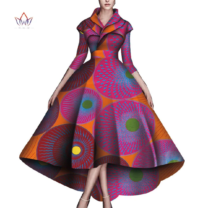 New Fashionable Women's V-Neck Sleeveless Pocket Summer Retro Print Color Block Panel Mid Sleeve Dress