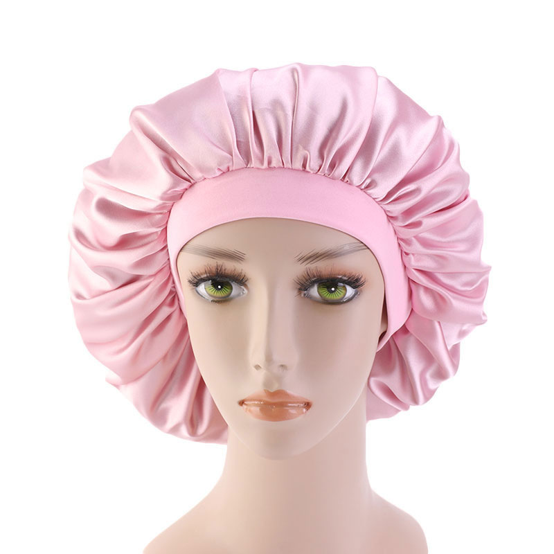 Babituo satin silk sleeping bonnet sleeping hair hats head wraps Headscarf caps sleeping wear bonnet turban Hats&Caps with comfortable band for wome girl braids gift