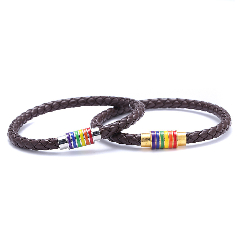 2pcs couple bracelets fashion leather couple bracelet gift women men valentine birthday girlfriend boyfriend gift couple bangles jewelry valentine gift