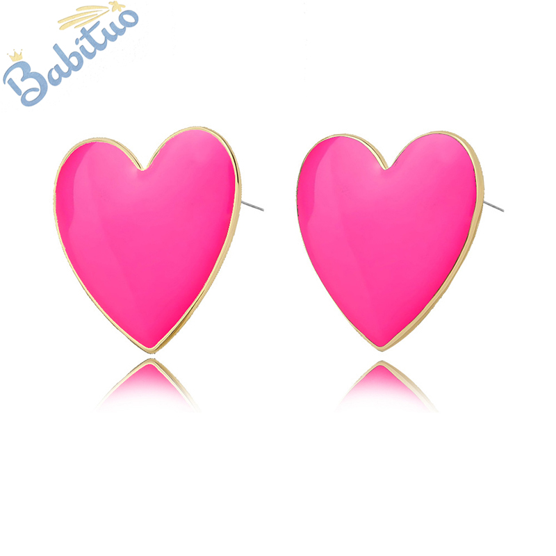 Babituo love earrings candy earring for women girl summer fashion jewellery accessories