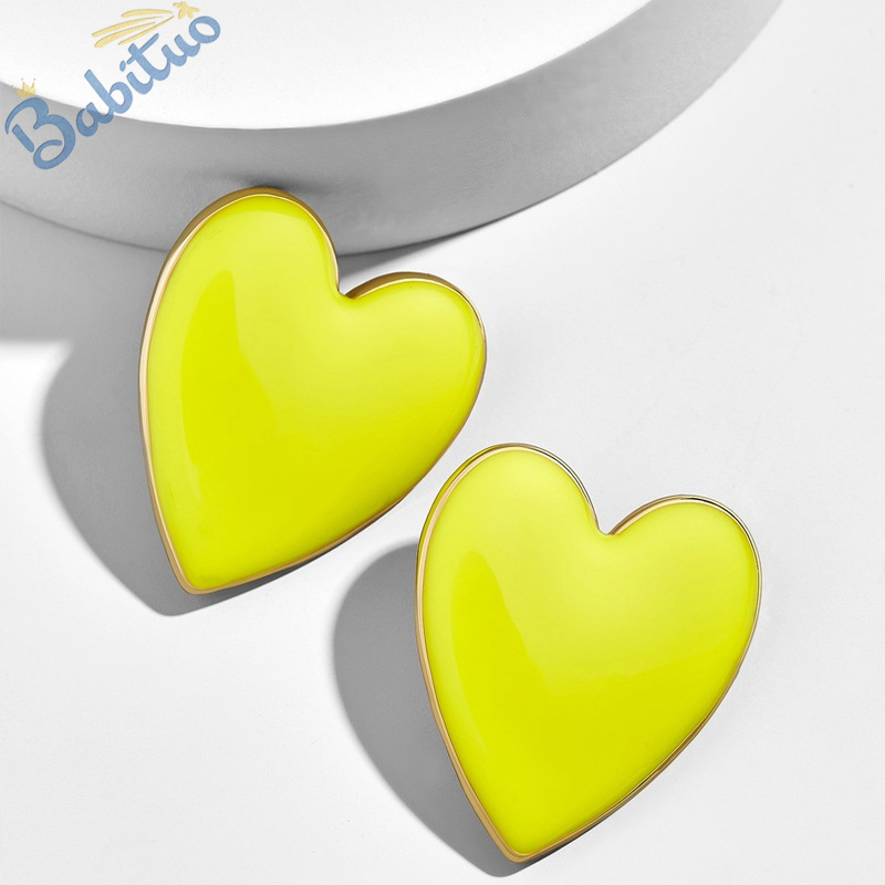 Babituo love earrings candy earring for women girl summer fashion jewellery accessories