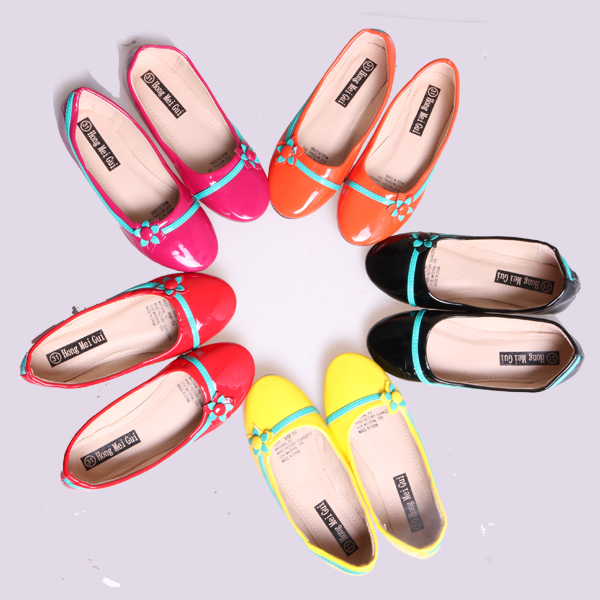 Kids Flat Shoes red 34 1