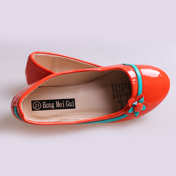 Kids Flat Shoes red 34 4