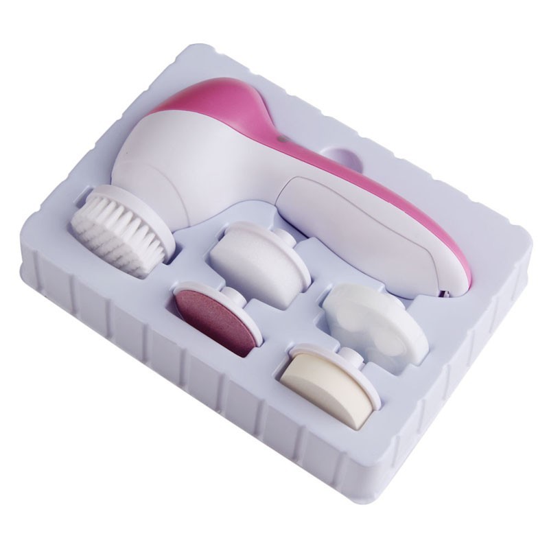 5 in 1 Electric Facial Cleanser Face Cleaning Machine Skin Pore Cleaner Massage Beauty Massager