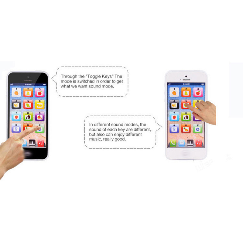 Baby Kid Learning Mobile Phone Toy Early Educational Toys Gift with Music Mobile Phone Toys Gift