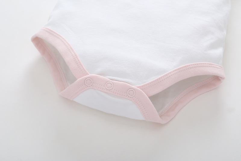 5PCS Summer Newborn Baby Clothes Roupa De Bebes Short Sleeve Baby Rompers Cotton Girls Boys Clothing