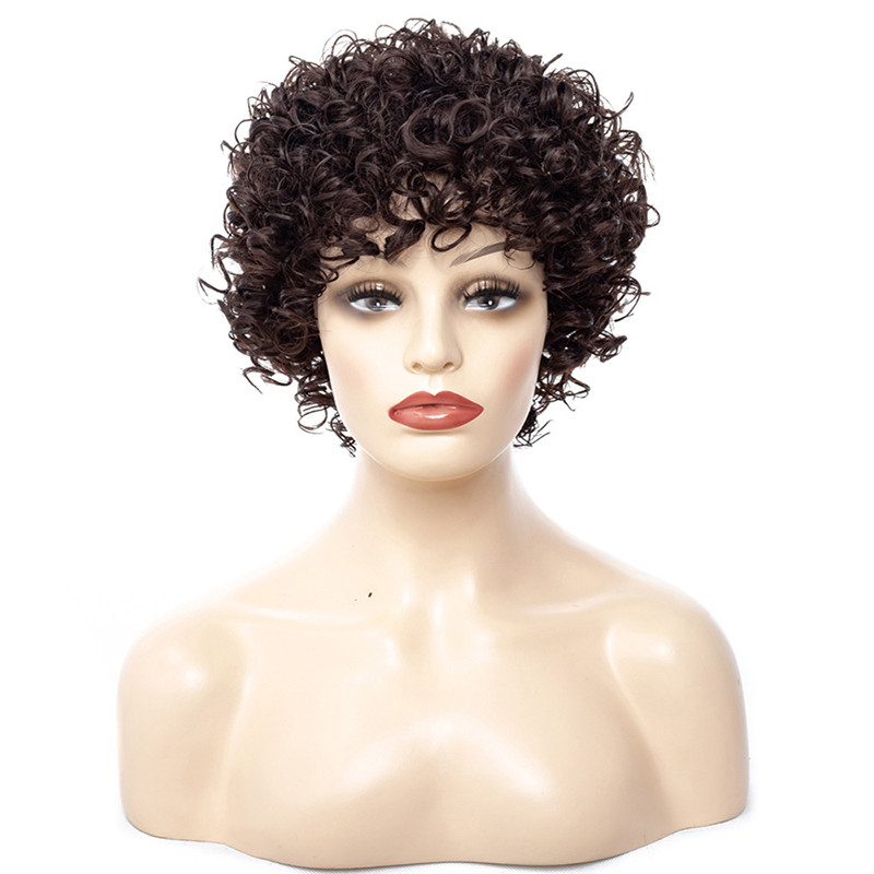 14inch Curly Wigs for Women Short Fashion Wigs Synthetic Hair Wigs