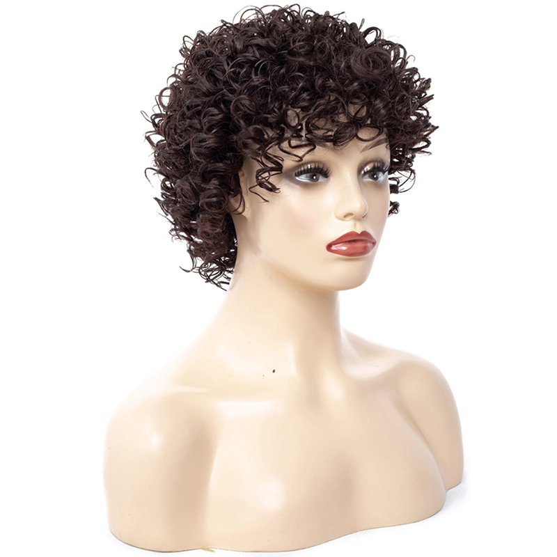 14inch Curly Wigs for Women Short Fashion Wigs Synthetic Hair Wigs